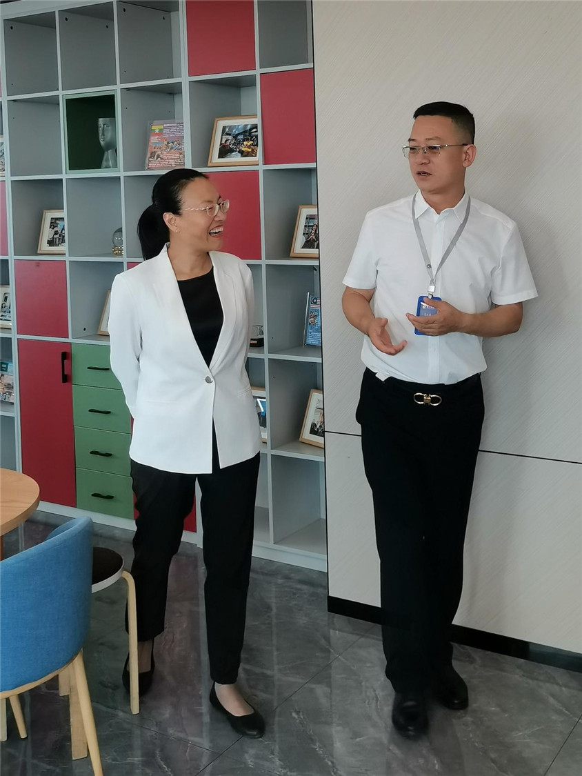 区领导莅临指导，，，，，，，合作助力自贸港